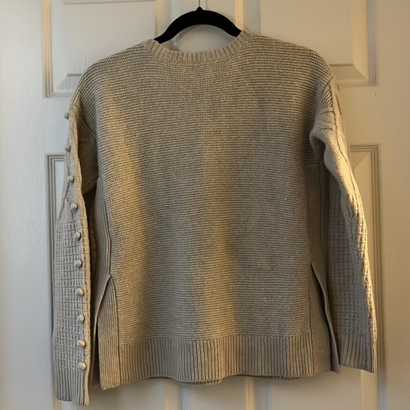 Madewell Cable Sweater Tan Color Size XXS Warm , Soft ,Cozy - Picture 8 of 8